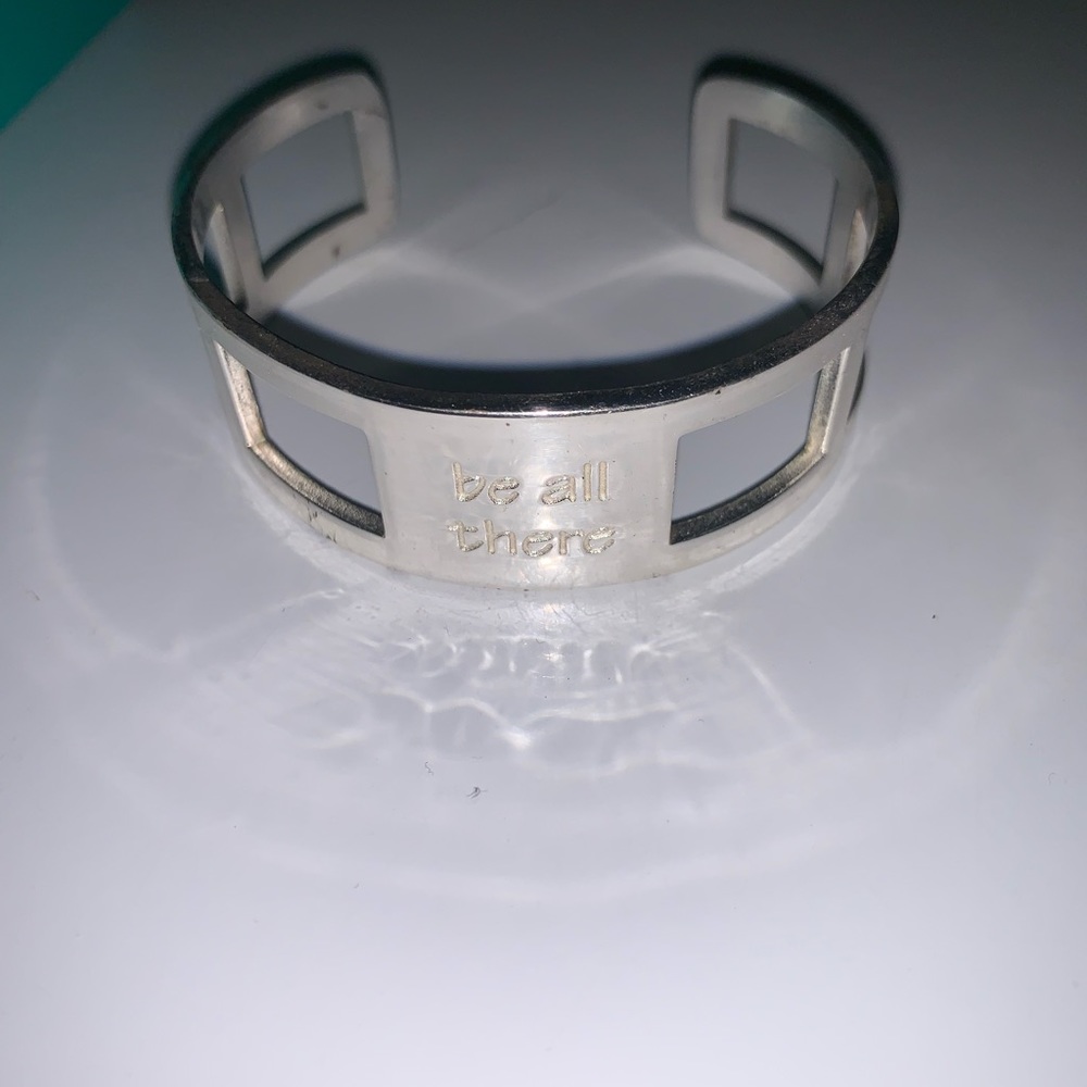 “Be all there” rustic Cuff Bracelet